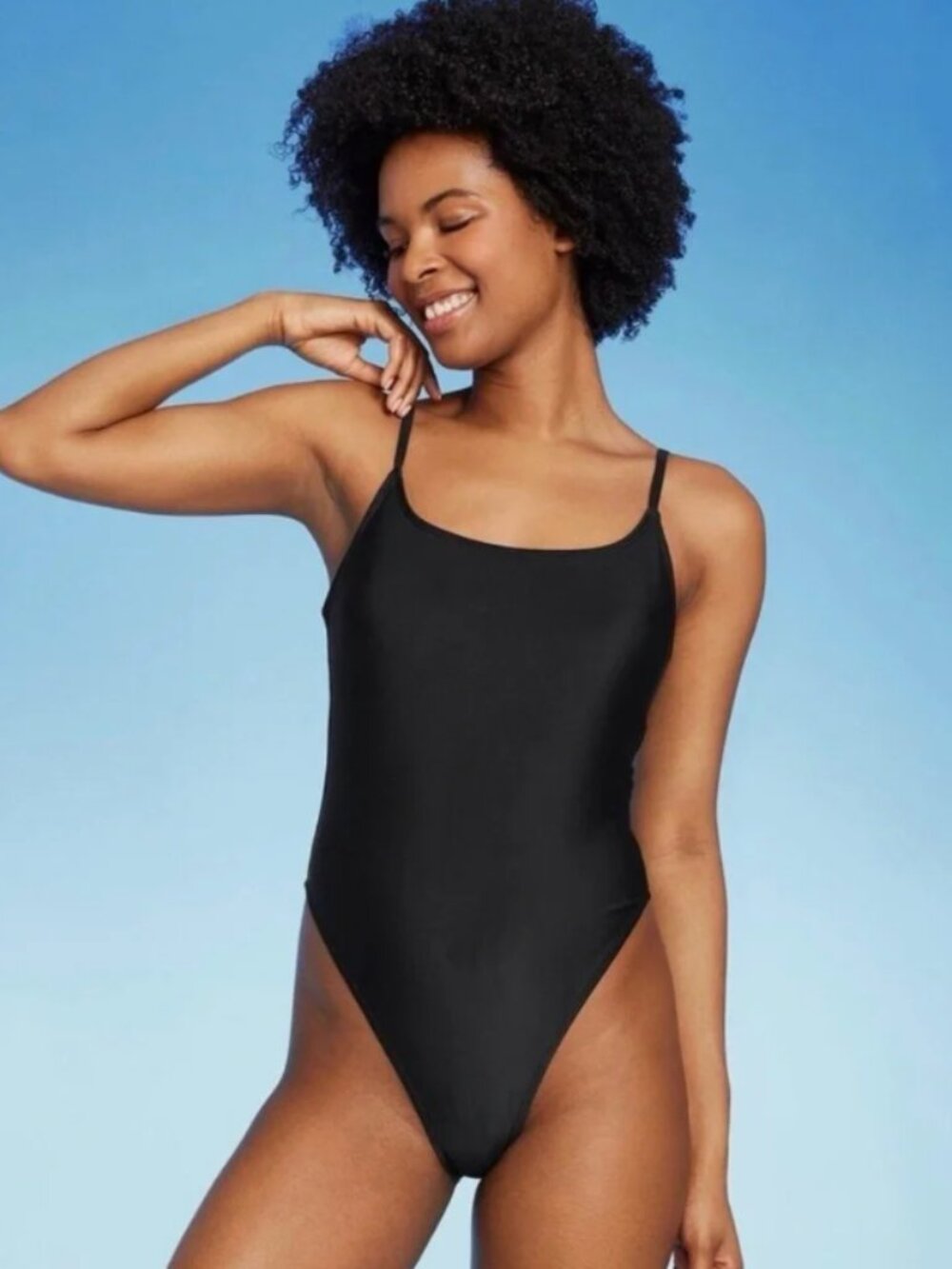 Wild fable-  swimsuit one piece - black - size S